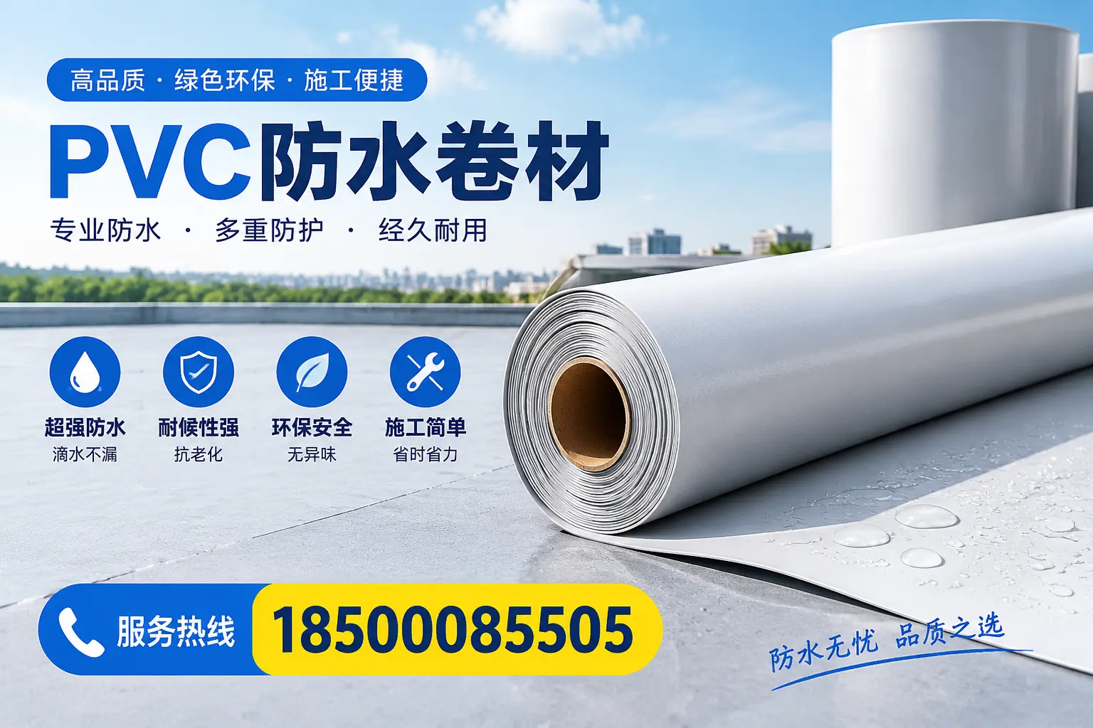 选用PVC防水卷材时需要避开的常见误区，特别是在茂名